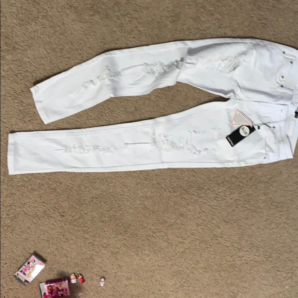 White jeans